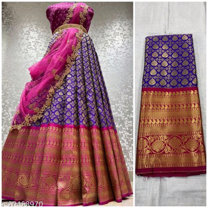 Half sarees uploaded by Priya fashions on 5/28/2022