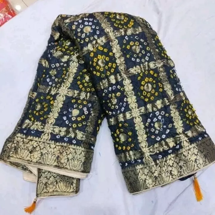 Bandhni sarees uploaded by business on 5/28/2022