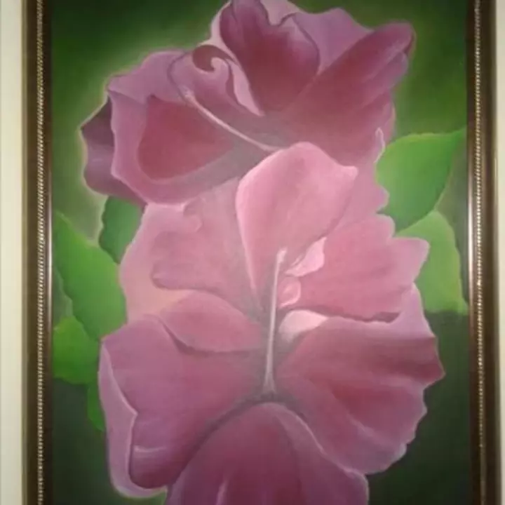 Hibiscus Oil painting uploaded by business on 5/28/2022