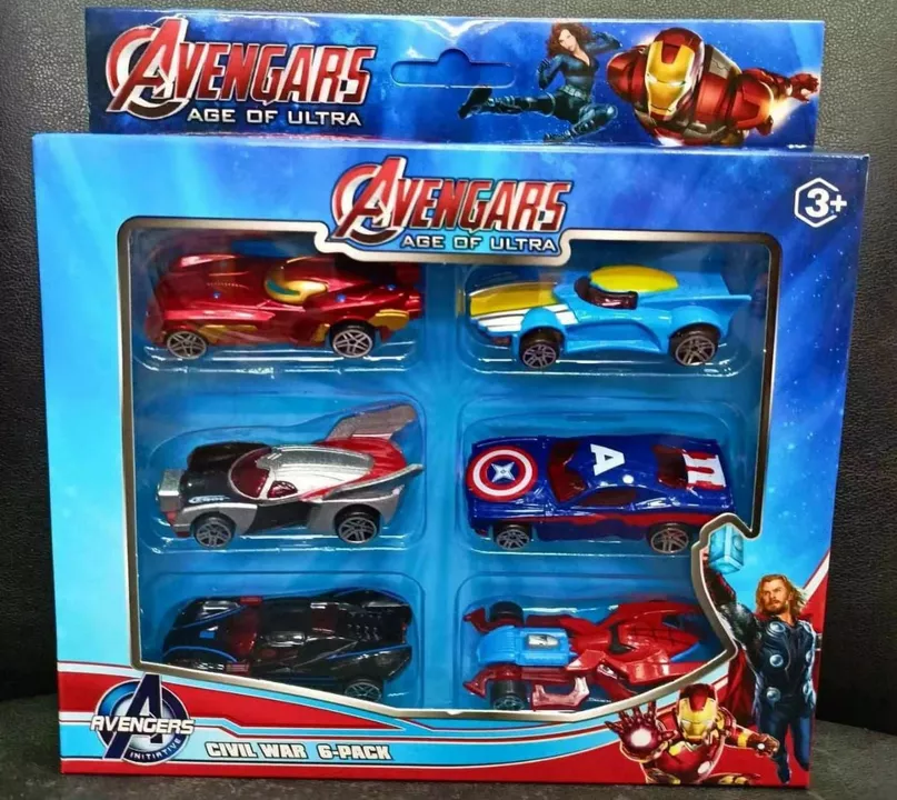Avengers car set uploaded by BHTOYS on 5/29/2022