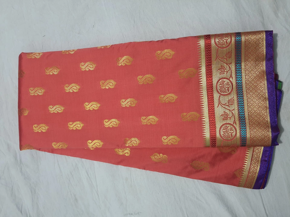 Banarasi Soft silk saree... uploaded by business on 5/29/2022