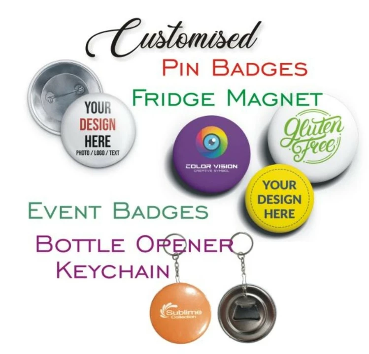 58mm badge material - uploaded by Sachiyar enterpeises-8830015757 on 5/30/2022