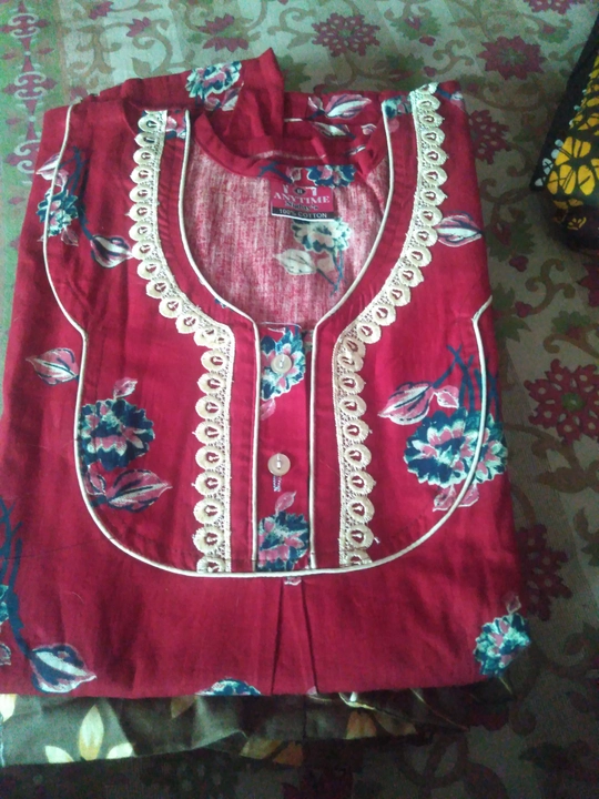 Post image I want 1-10 pieces of Cotton suits and dress material &amp;cotton dijainar nighty .
