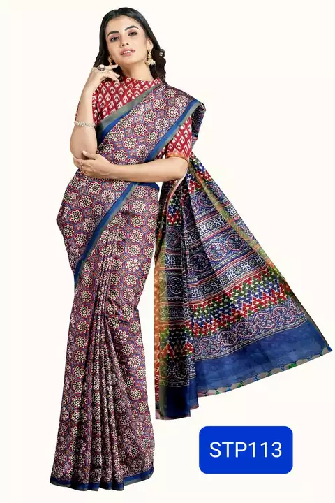 Post image Attractive Collection Print Saree