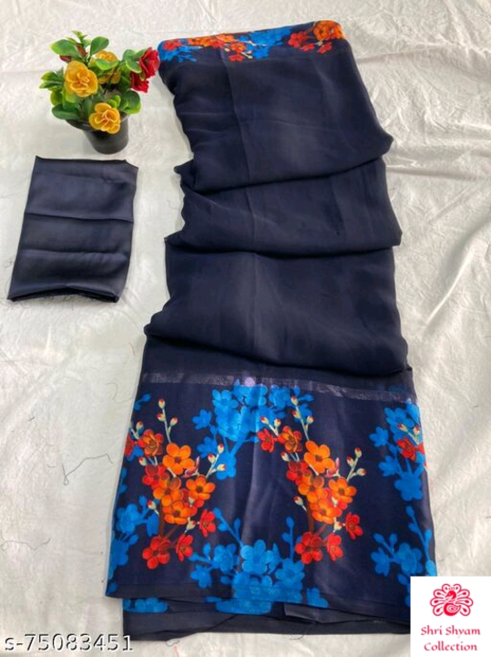 Satin patta saree
 uploaded by business on 5/30/2022