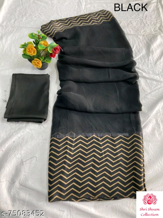 Satin patta saree uploaded by business on 5/30/2022