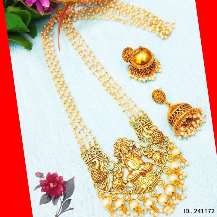 Pearl necklace uploaded by Payel Handicraft on 5/30/2022