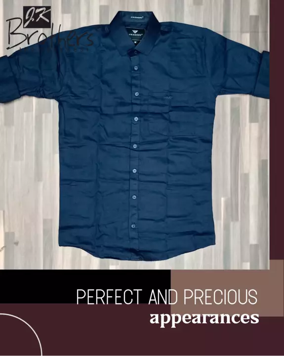 Men's Cotton Plain Shirt uploaded by Jk Brothers Shirt Manufacturer  on 5/30/2022