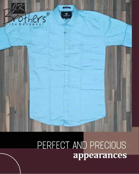 Men's Cotton Plain Shirt uploaded by Jk Brothers Shirt Manufacturer  on 5/30/2022
