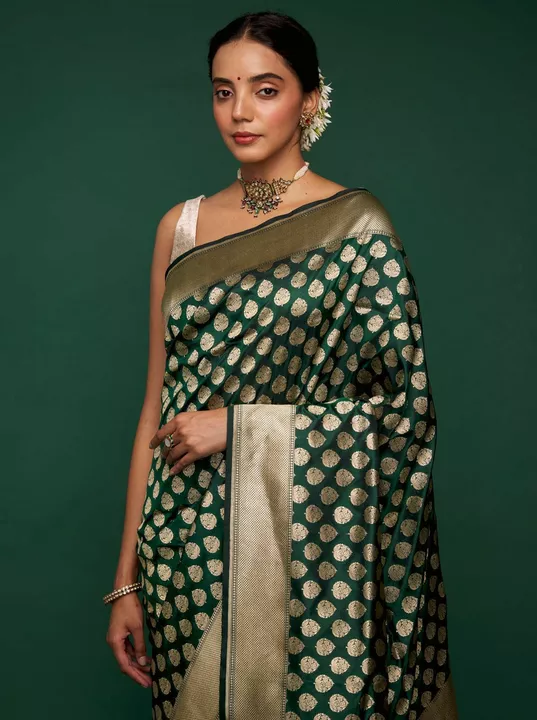Post image Handloom Banarasi silk saree