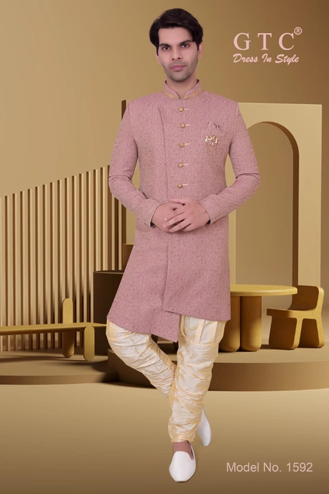 Elegant GTC- Indo-Western Sherwani uploaded by AMBE COLLECTIONS  on 5/30/2022