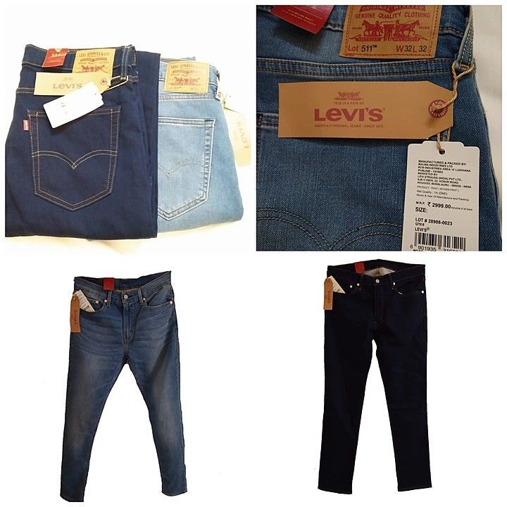 Levis Men's Jeans
Size: 32,34,36
Price : 700+5% GST. Brand bill will be provided
Shipping Extra uploaded by Wildflower Clothing on 10/29/2020