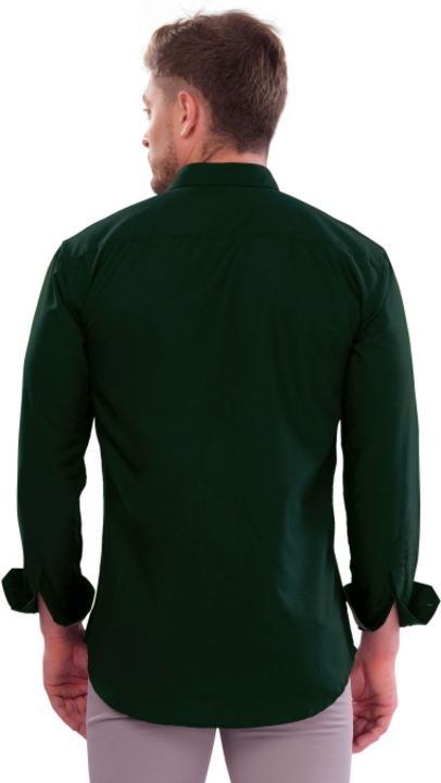 VeBNoR Men Solid Casual Dark Green Shirt uploaded by AYOG COLLECTION on 5/30/2022