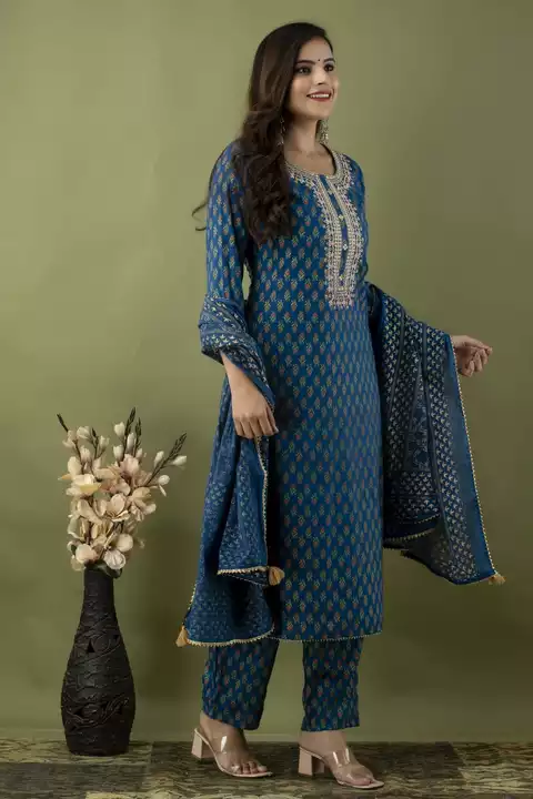 Beautiful reyon fabric kurti uploaded by NYSHA FASHION on 5/31/2022