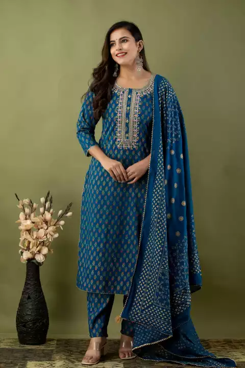 Beautiful reyon fabric kurti uploaded by NYSHA FASHION on 5/31/2022