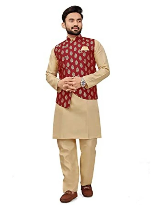 Post image Kurta pant koti set is a comfortable and party wear suit and now very trending