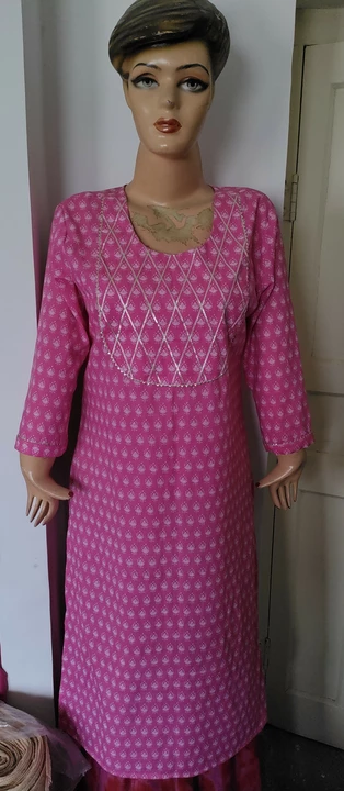 Post image Cotton kurti ❤️