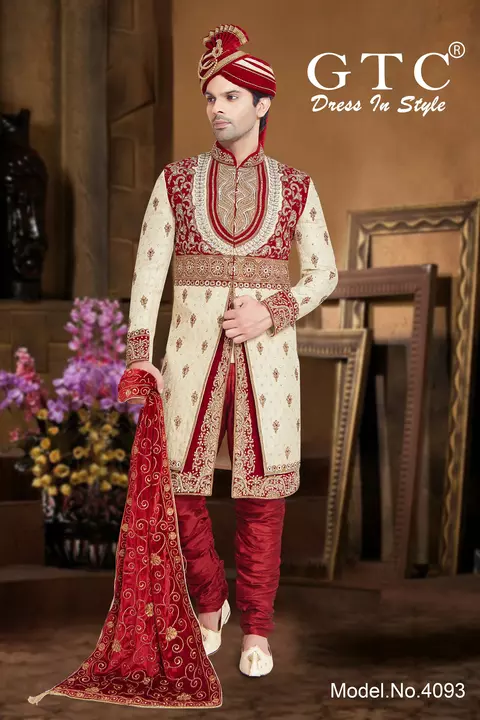 Majestic GTC- Exclusive & Wedding Sherwani uploaded by AMBE COLLECTIONS  on 5/31/2022