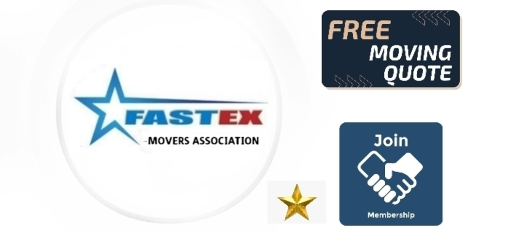 Visiting card store images of Fastex Movers Association