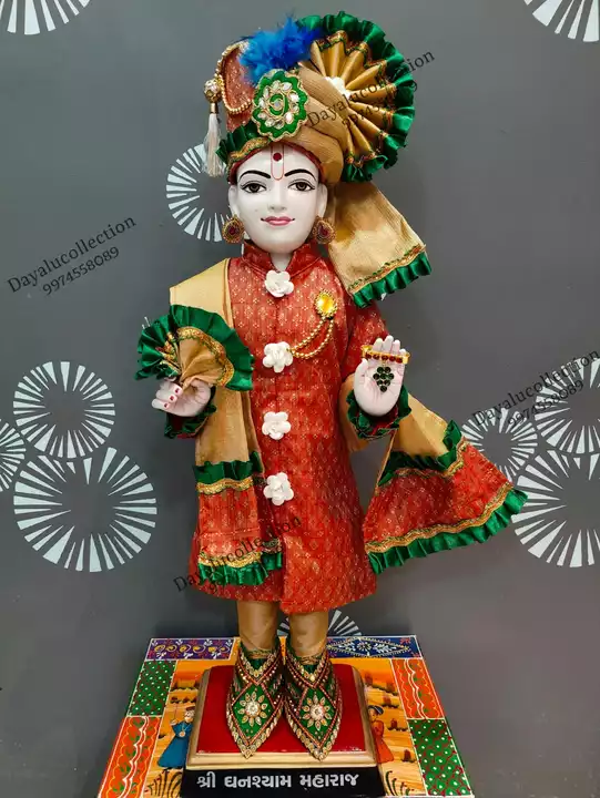 Swaminarayan Bhagwan Vagha uploaded by Dayalu Collection (Vagha) on 5/31/2022