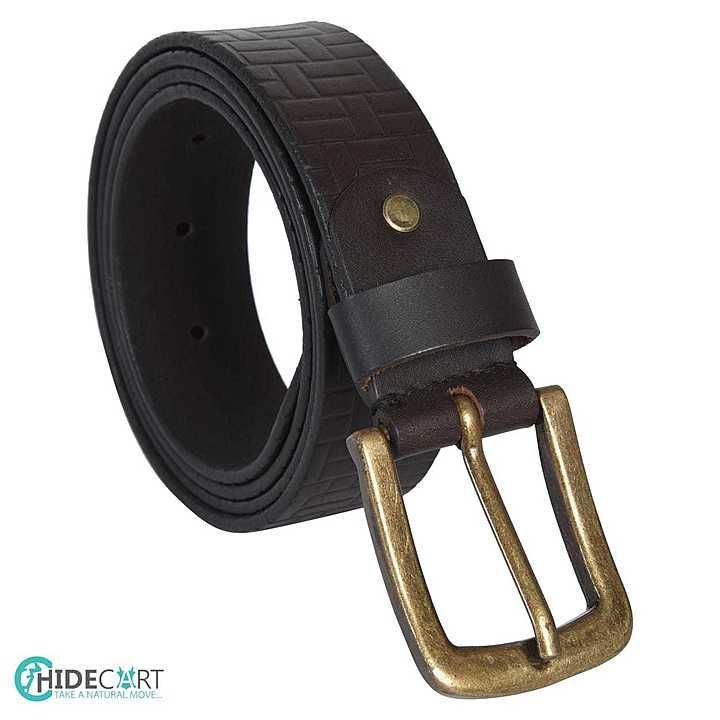 Hidecart Genuine Leather Casual Belt uploaded by business on 6/18/2020