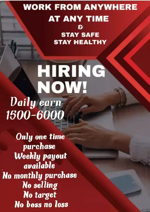 Post image Work from home best opportunity for women and studant and man please contact mehttps://chat.whatsapp.com/FCCDUAOc2TrHvngKORa6T4👆👆👆👆👆👆