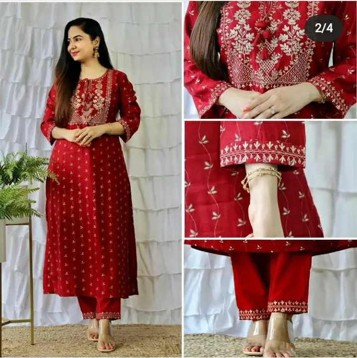 Red embo. uploaded by Rudra Udhyog E-commerce  on 6/1/2022