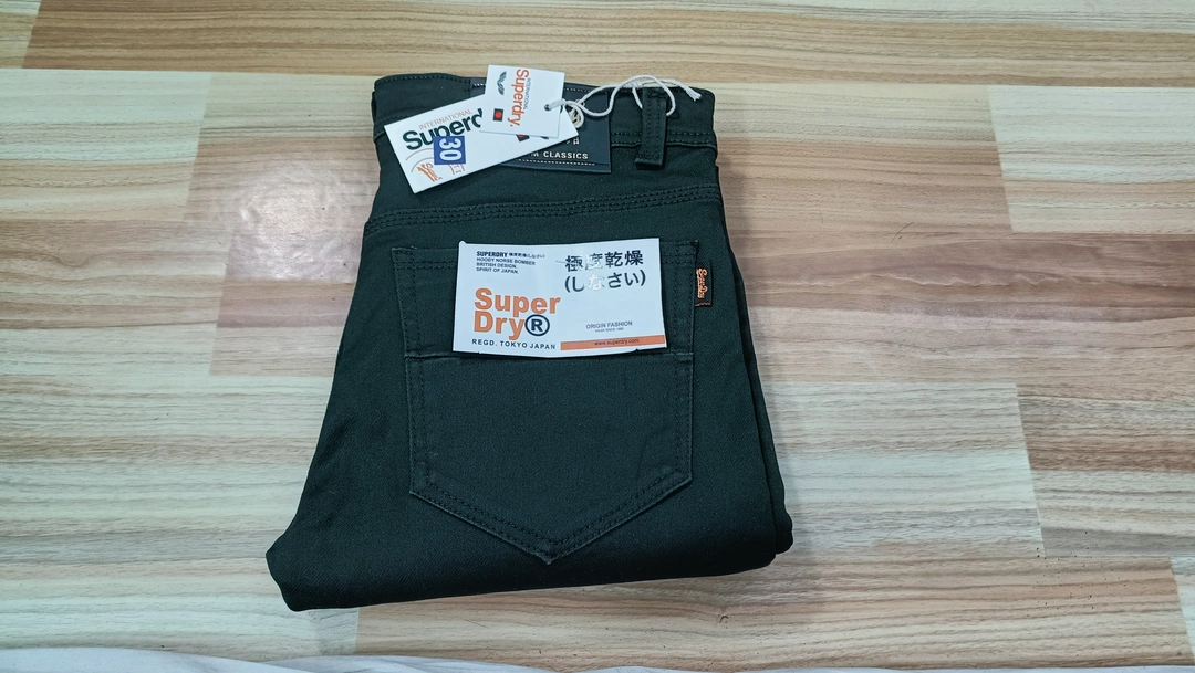 Black poly heavy Jeans pents  uploaded by business on 6/1/2022
