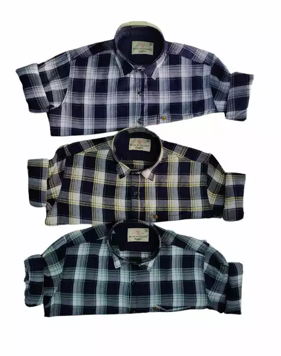 Men's full sleeve Casual shirt uploaded by Brundha garments on 6/1/2022