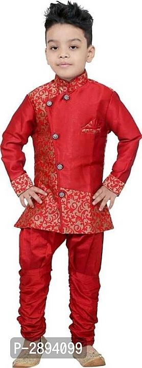 Post image Chachu Di Wedding Party Look ! Sherwani Set

Fabric: Cotton Blend
Type: Kurta Sets
Style: Self Pattern
Sizes: 2 - 3 Years (Chest 21.0 inches, Waist 20.0 inches), 3 - 4 Years (Chest 22.0 inches, Waist 21.0 inches), 4 - 5 Years (Chest 23.0 inches, Waist 22.0 inches), 5 - 6 Years (Chest 24.0 inches, Waist 23.0 inches), 6 - 7 Years (Chest 25.0 inches, Waist 24.0 inches), 7 - 8 Years (Chest 26.0 inches, Waist 25.0 inches)
Returns:  Within 7 days of delivery. No questions asked