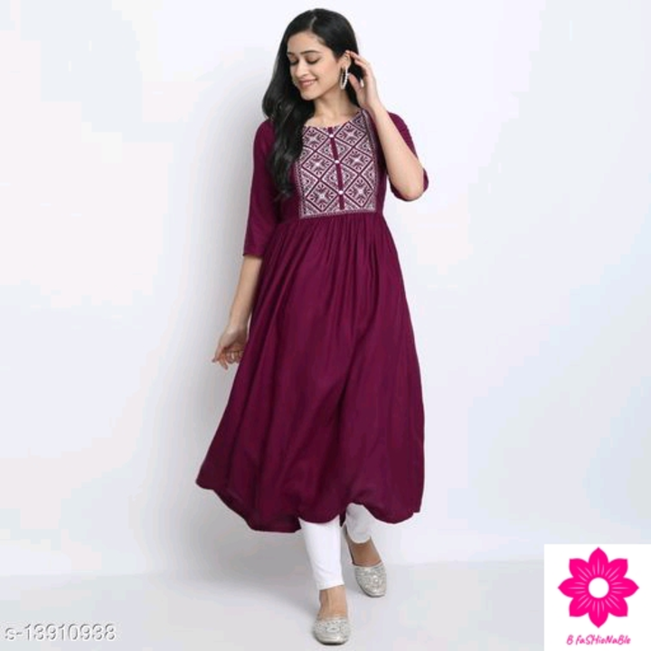 Post image New latest kurti... Msg for buy... Cod available