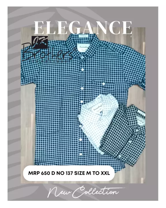 Men's Cotton Checks Shirt  uploaded by Jk Brothers Shirt Manufacturer  on 6/2/2022