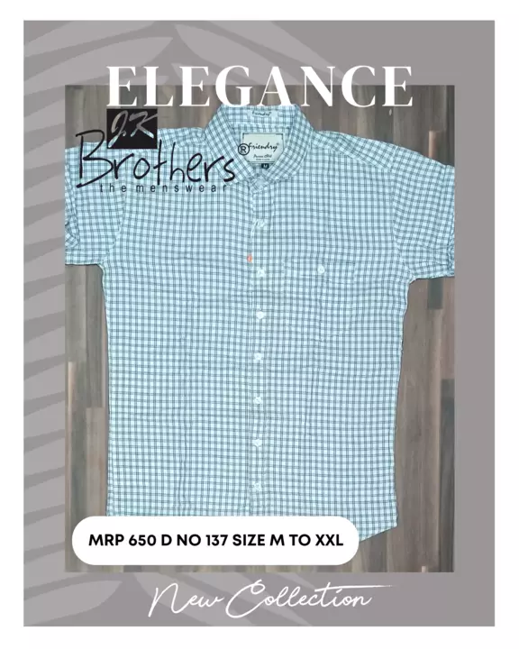 Men's Cotton Checks Shirt  uploaded by Jk Brothers Shirt Manufacturer  on 6/2/2022