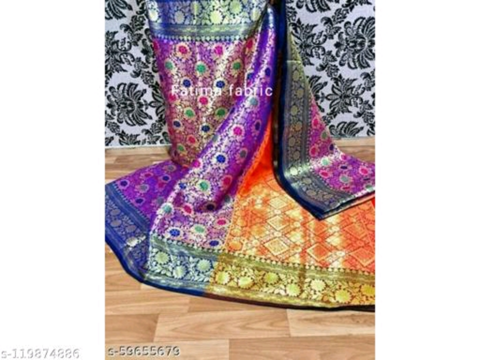 Banarasi silk sarees uploaded by business on 6/2/2022