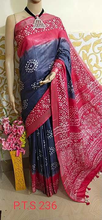 👆Batik print saree
Fabric:- Cotton Salab
Sareae Lenth 5.5 mtr.
Blouse 1mtr.
Any Time Ready uploaded by business on 10/30/2020