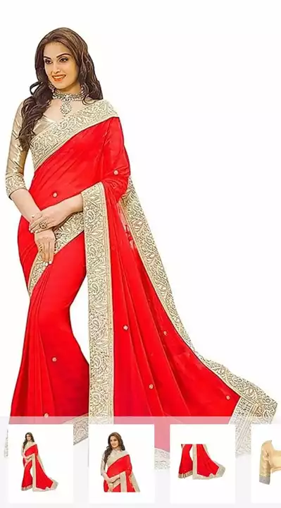 Saree uploaded by Clothes and house hold item on 6/2/2022