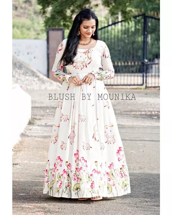 GOWN WITH DUPATTA  uploaded by business on 6/2/2022
