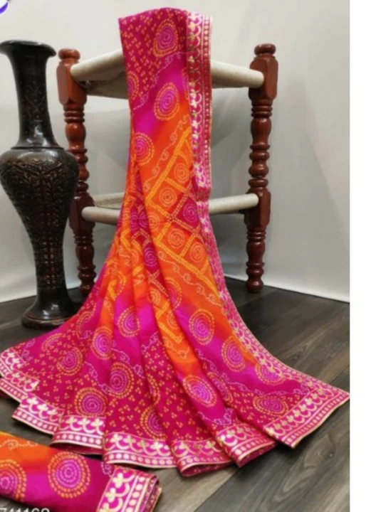 Bandhini sarees uploaded by business on 6/2/2022