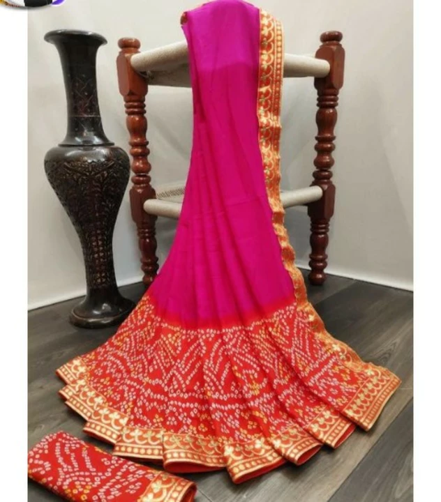Bandhini sarees uploaded by business on 6/2/2022