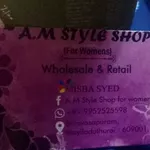 Business logo of A.M Style Shop