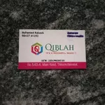 Business logo of Qiblah Textiles and readymades