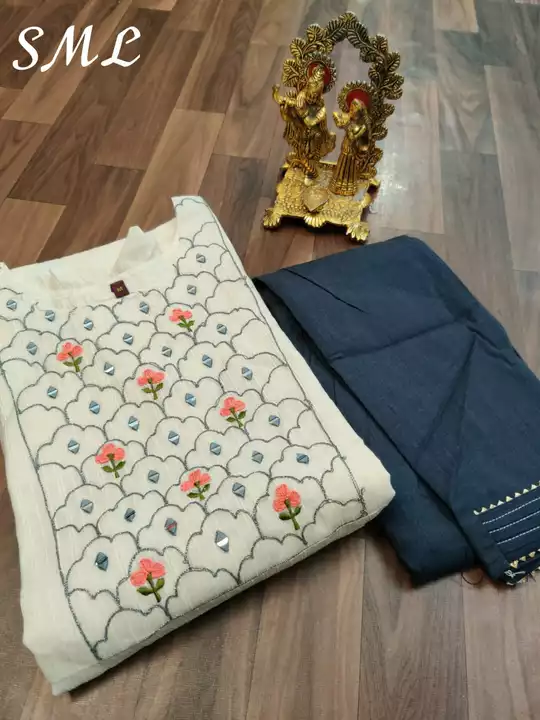 KURTI WITH PENT uploaded by Keshav Boutique on 6/3/2022