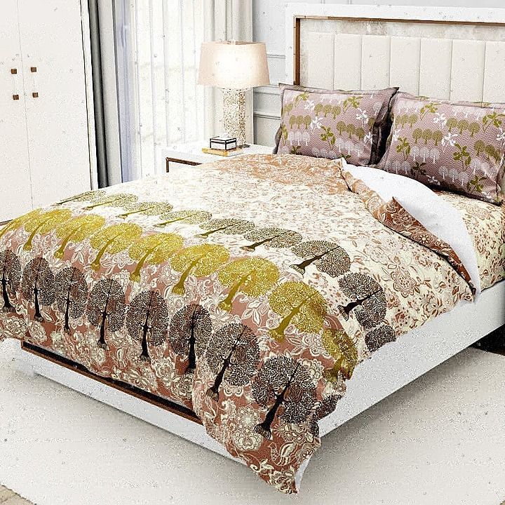 Ts king size bedsheets 
Size: 100*108
Fabric: pure twill cotton uploaded by Tiny shades on 10/30/2020