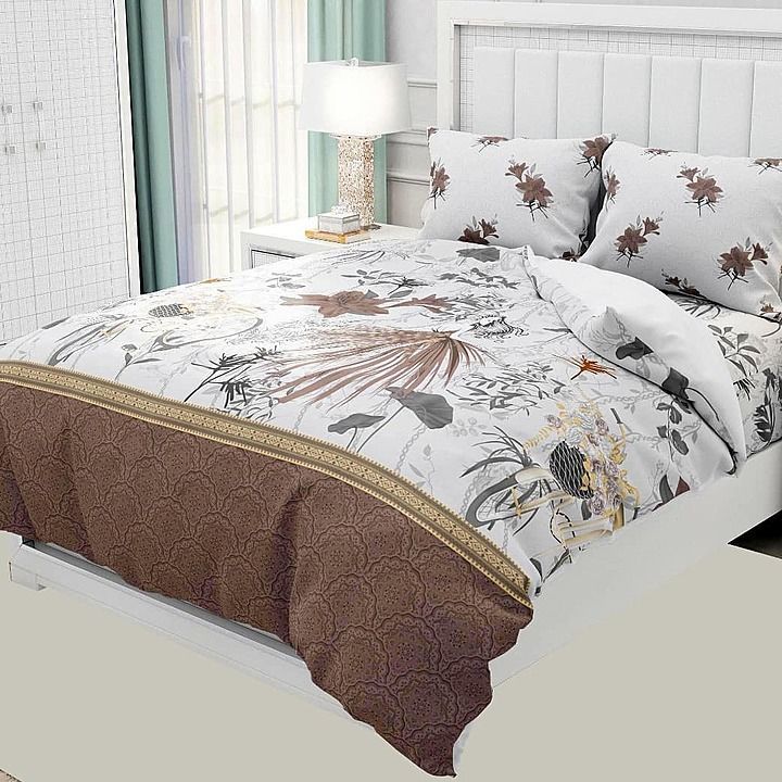 Ts king size bedsheets 
Size: 100*108
Fabric: pure twill cotton uploaded by Tiny shades on 10/30/2020
