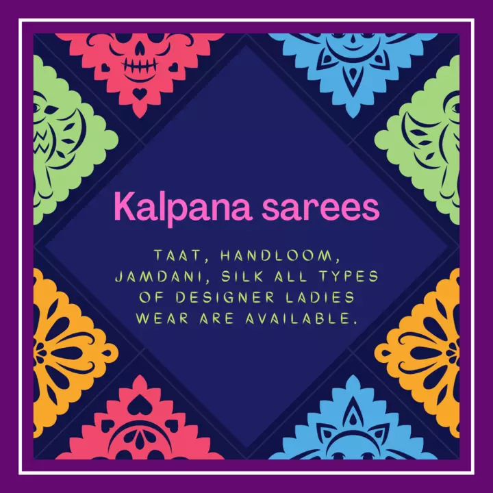 Visiting card store images of Kalpana sarees