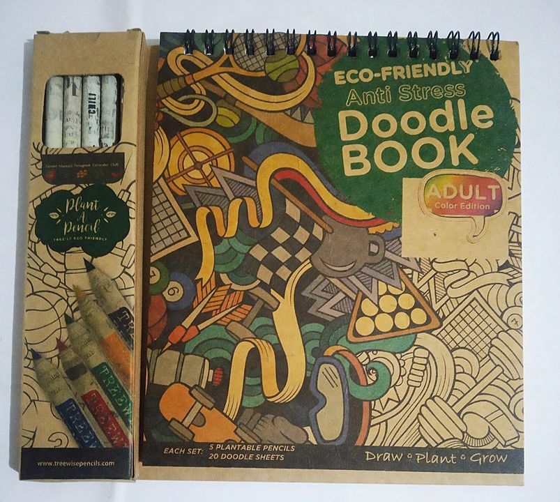 Anti Stress Doodle Book (For Adults) uploaded by KAZ Eco Friendly Products on 10/30/2020