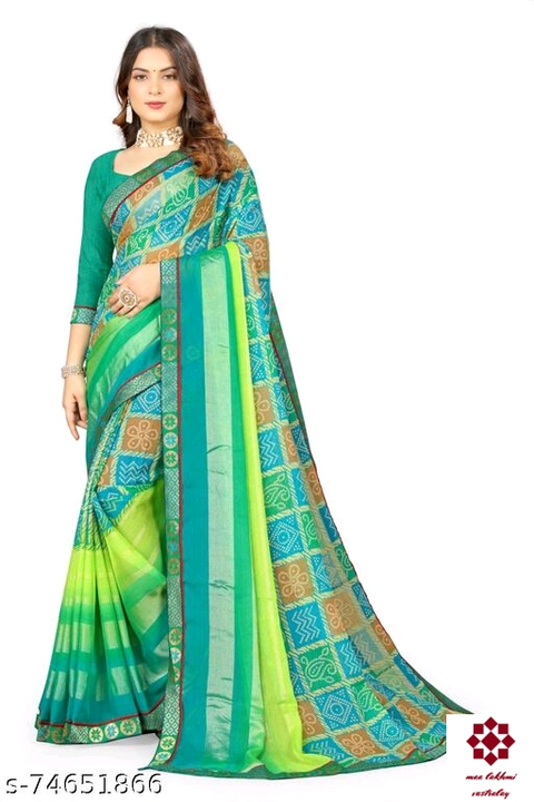 Post image I want 5 pieces of Aagam Attractive Sarees
Saree Fabric: Chiffon
.