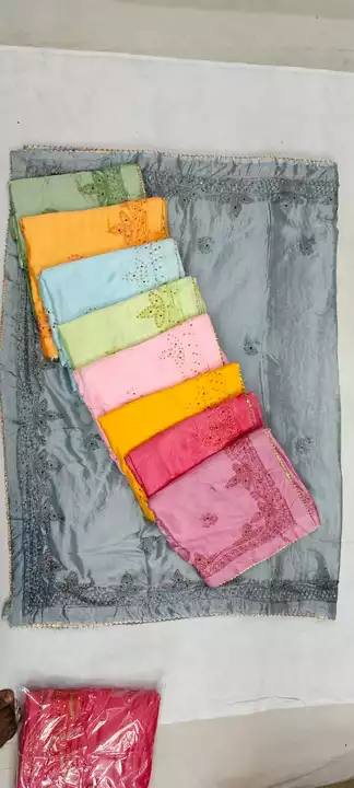 Embroidery Saree  uploaded by business on 6/3/2022