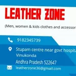 Business logo of Leather zone