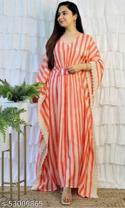 Kaftan dress uploaded by Ritik collection on 6/3/2022